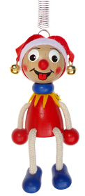 Schwingfigur, Federfigur Kasper