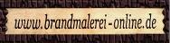 Brandmalerei Schild